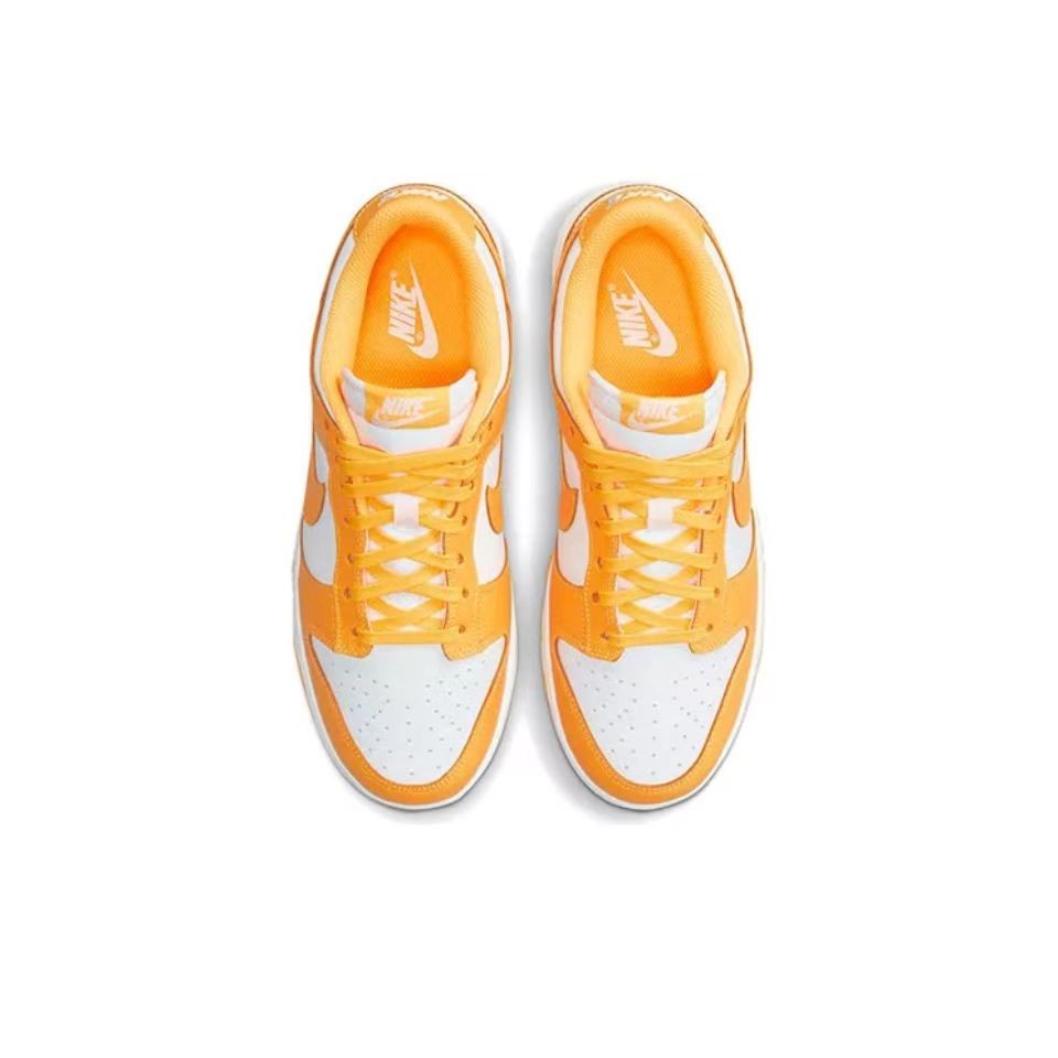 รองเท้าผ้าใบ-nike-dunk-low-laser-orange-ของแท้-100