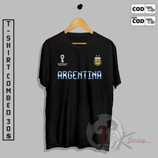 FIFA เสื้อยืด Argentina T-SHIRT T-SHIRT World Cup 2022