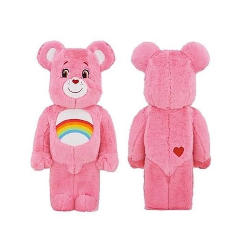 BearBrick Care Bears - Cheer Bear ของแท้ มือ1 (ลด500ในLiveทุกวัน