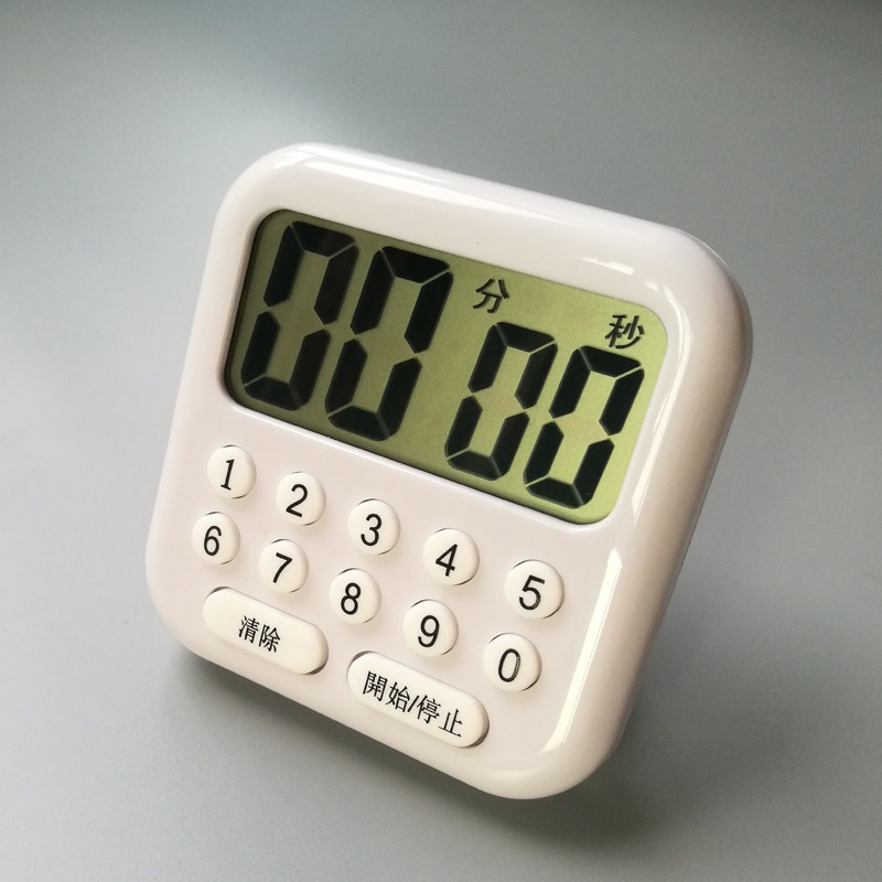 นาฬิกาจับเวลา-pastel-timer-นาฬิกาจับเวลาแบบกดปุ่มตัวเลข