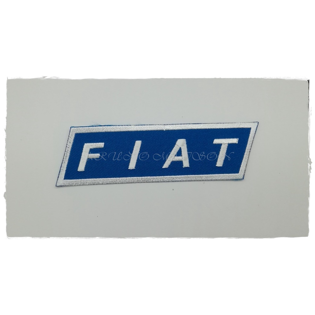 fiat-ตัวรีดติดเสื้อ-ตกแต่งเสื้อผ้า-หมวก-กระเป๋า-กางเกงยีนส์-embroidered-iron-on-jacket-car