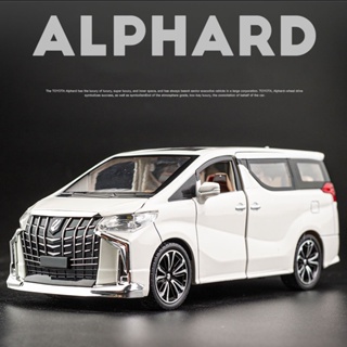 🌟จัดส่งภายใน24ชั่วโมง🌟โมเดลรถ TOYOTA-ALPHARD Car Model 1:24