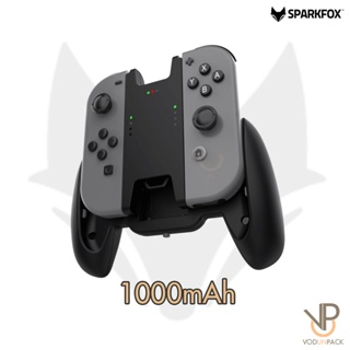 ภาพหน้าปกสินค้าGrip ชาร์จ จอยคอน Con Nintendo Switch SparkFox🦊 (แท้) 1000mah แยกร่างได้ ใส่เคสก็ชาร์จได้ ที่เกี่ยวข้อง