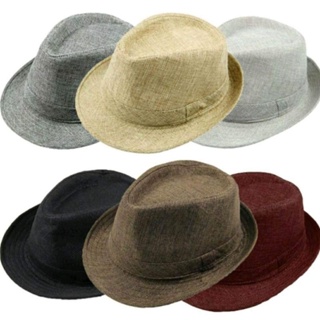 หมากแฟชั่น Fedora Hat หมวยหน้า UNISEX