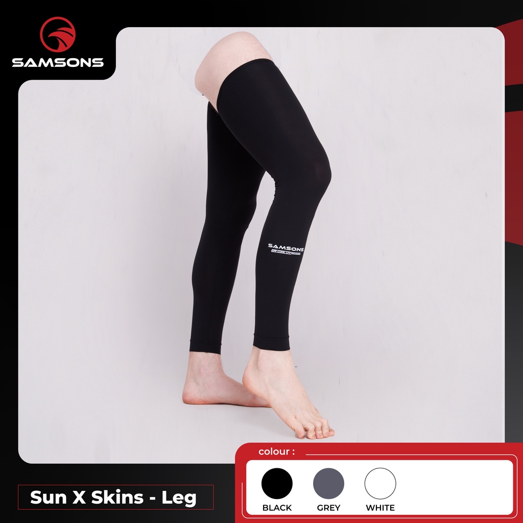 Samsons Sun X Skins Leg Sleeves Enhance Your Outdoor Activities Men