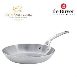 iron pan de Buyer 5680.20 Steel Frying Frypan Mineral B Pro Diameter 20 cm /กระทะเหล็ก