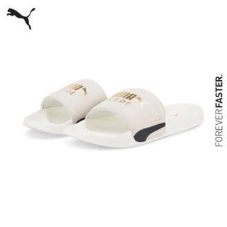 ภาพหน้าปกสินค้าPUMA BASICS - รองเท้าแตะ Leadcat 2.0 Suede Classic Sandals สีขาว - FTW - 38487202 ซึ่งคุณอาจชอบราคาและรีวิวของสินค้านี้