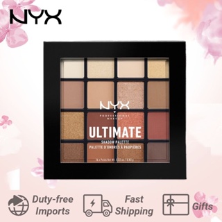 ภาพหน้าปกสินค้า🍀จัดส่งอย่างรวดเร็ว🍀 NYX PROFESSIONAL MAKEUP Ultimate Shadow Palette 16 สี พาเลทอายแชโดว์ เครื่องสำอาง ที่เกี่ยวข้อง