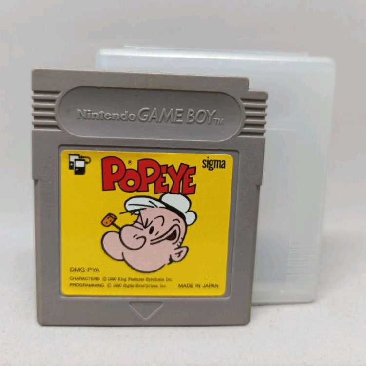 Popeye (GB) | ตลับเปล่าเกมบอยแท้ | Gameboy Original Cartridge | Japan | ใช้งานปกติ | Shopee Thailand