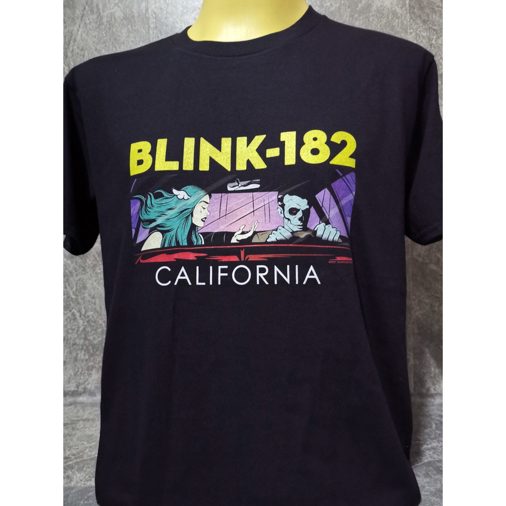 เสื้อยืดเสื้อวงนำเข้า-blink-182-california-travis-barker-transplants-avril-lavigne-green-day-pop-punk-rock-style-vi-39