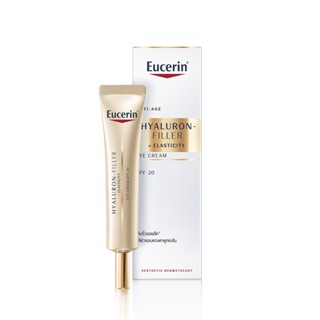 EUCERIN HYALURON-FILLER + ELASTICITY DAY CREAM SPF30 
ยูเซอริน ไฮยาลูรอน-ฟิลเลอร์ + อีลาสติซิตี้ อาย ครีม เอสพีเอฟ 20
15 มล