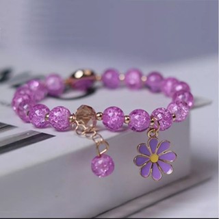 กำไลแฟชั่นคริสตัลน่ารัก สีสันสดใส มีให้
เลือก9 สี