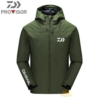 Daiwa เสื้อแจ็กเก็ต กันลม กันน้ํา เหมาะกับการตกปลา เล่นกีฬา กลางแจ้ง สําหรับผู้ชาย