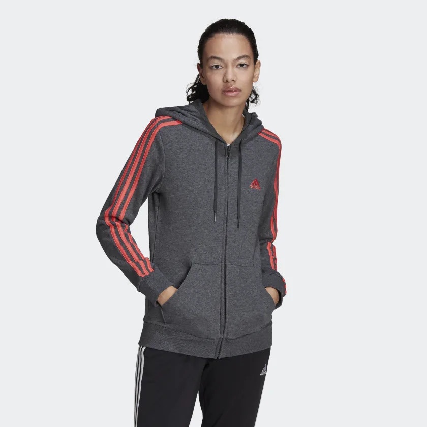 เสื้อ-adidas-essentials-french-terry-3-stripes-full-zip-hoodie-cf8844-สินค้าลิขสิทธิ์แท้
