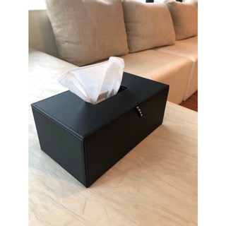 กล่องทิชชู่ กล่องใส่กระดาษทิชชู่ tissue box กล่องทิชชู วัสดุอย่างดี กล่องทิชชู่หนัง กล่องทิชชู่โรงแรม