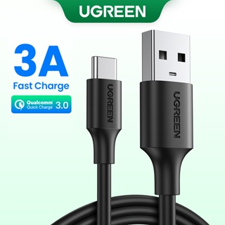 สินค้า UGREEN สายชาร์จเร็ว USB ประเภท C กำลังไฟ 3A สำหรับ Samsung Galaxy S10 S10e S10 Plus S9 S8 S8+ Note 9 8