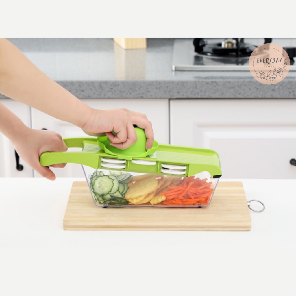 เครื่องหั่นผักที่สไลด์ผัก-ทำสลัดผัก-ที่สไลด์ผักผลไม้-เครื่องสไลด์ผักและผลไม้-ที่หั่นผัก-มีดหั่นผัก-อุปกรณ์เตรียมอาหาร