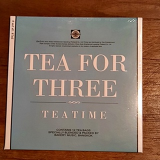 CD ซีดีเพลงไทย  Tea for Three- Tea time  (New CD)2021