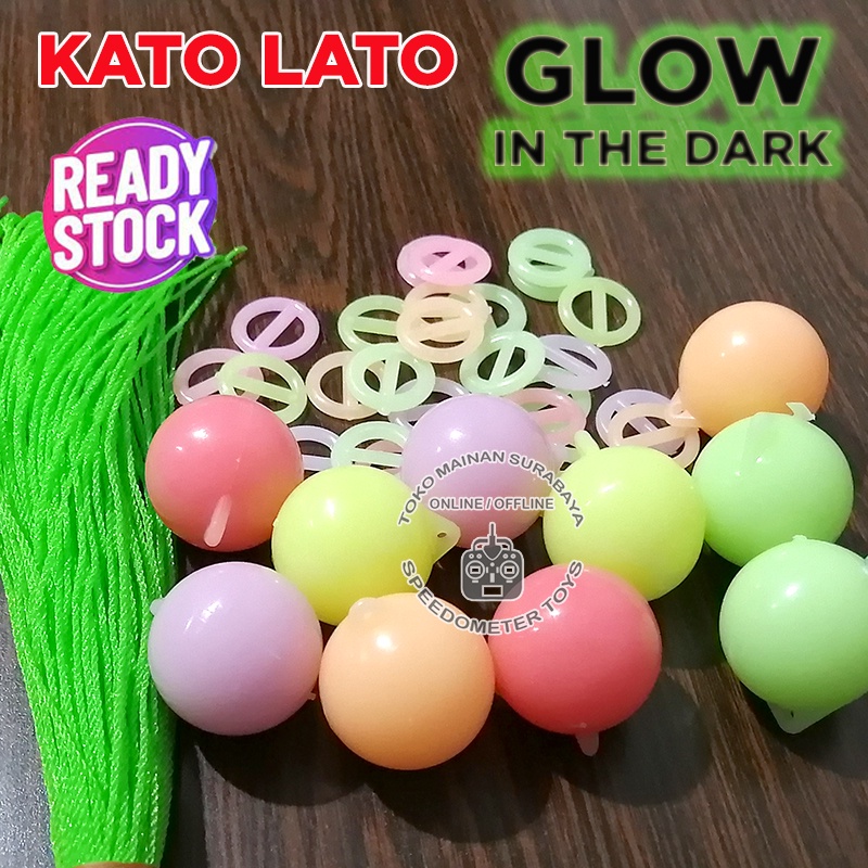 Tiktok Kato Lato Latto Light Up Phosphor Glow in the Dark Viral Toy