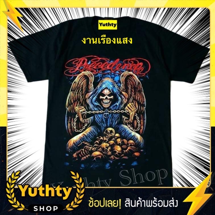 ปรับแต่งได้-เสื้อวง-เรืองแสง-ลายยมทูต-ไม่มีตะเข็บข้าง-ใส่ได้ทั้งชายและหญิง-19