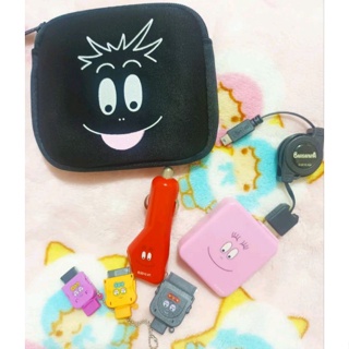 set​ อุปกรณ์​ชาร์จ​ (ญี่ปุ่น)​ งานสะสม​  barbapapa​ บาบ้าปา​ป้า​