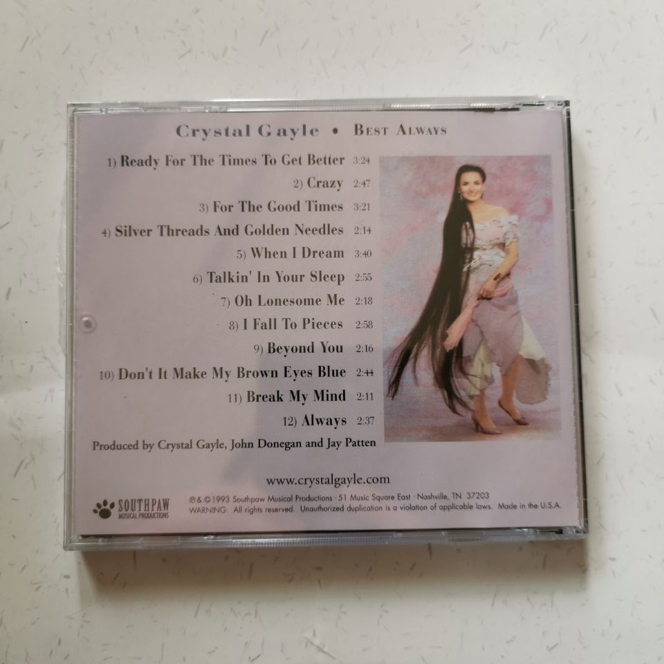 แผ่น-cd-pcc-เพลง-fever-female-voice-long-hair-girl-crystal-gayle-สําหรับผู้หญิง