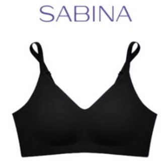 SBXK122 ฟองบางไม่ดันทรง Sabina เสื้อชั้นใน รุ่น Soft collection ไม่มีโครง ไม่ดันทรง ตะขอหลัง