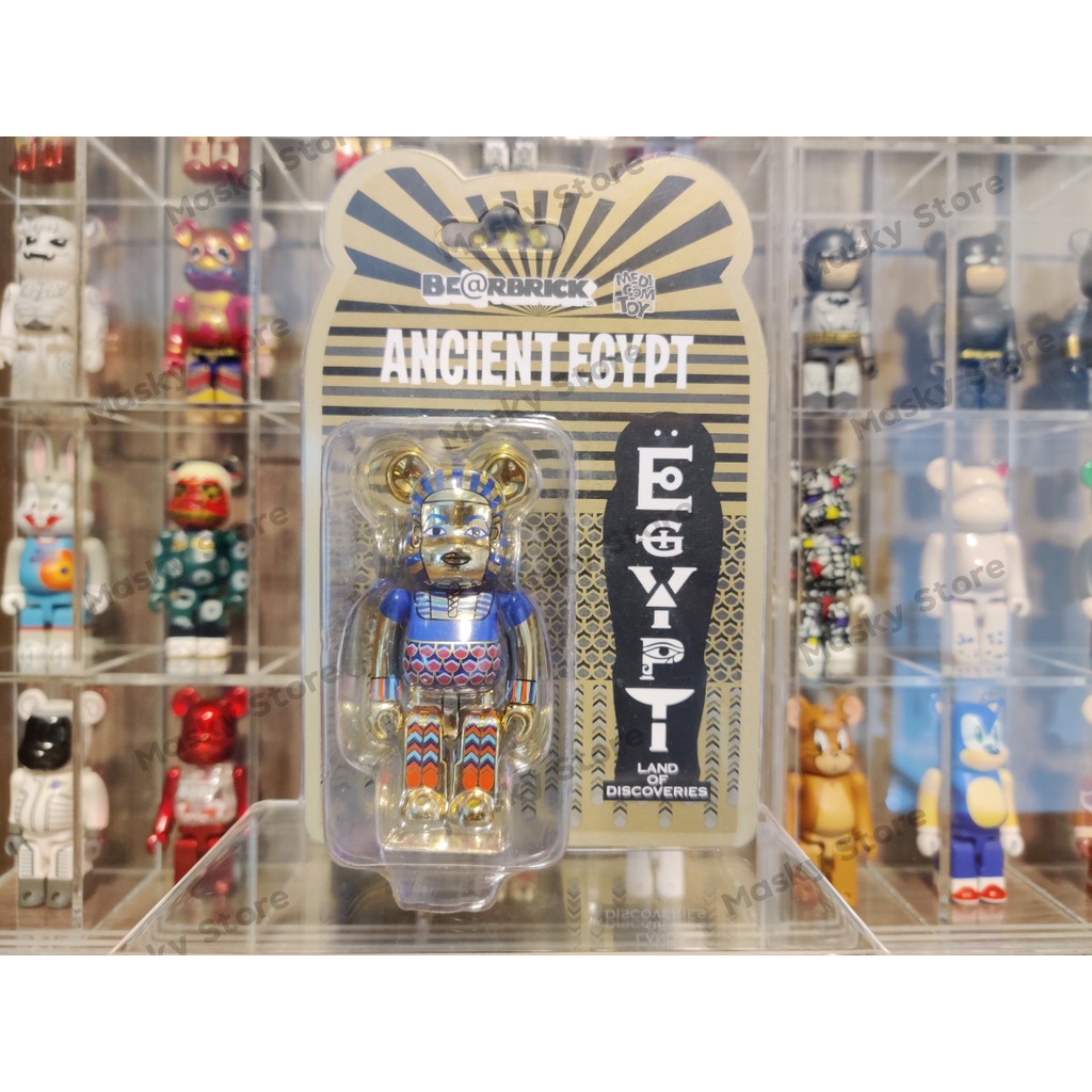 BE@RBRICK - ベアブリック Ancient Egypt 100% Bearbrick 3個 ベアブリック Ancient Egypt 100% Bearbrick 3個