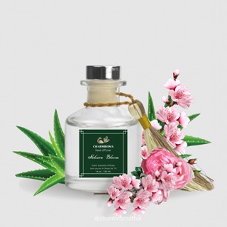 CHARMROMA Sakura Bloom Reed Diffuser / ชาร์มโรม่า ก้านไม้หอมปรับอากาศ กลิ่น ซากุระ บลูม 50 ml.