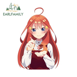 Earlfamily สติกเกอร์ The Quintessential Quintuplets กันน้ํา 13 ซม. x 8.8 ซม. สําหรับติดตกแต่งรถยนต์ ตู้เย็น