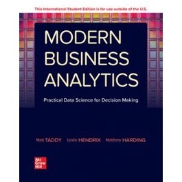 c321 MODERN BUSINESS ANALYTICS (ISE)