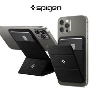 Spigen กระเป๋าสตางค์ แม่เหล็ก พับได้ สําหรับใส่บัตร โทรศัพท์