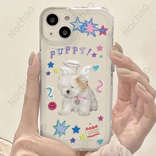 เคสมือถือ แบบนิ่ม ลายลูกสุนัข Ya Angel กันกระแทก สําหรับ Iphone 14 Pro max Iphone 13 Iphone 12 11 Iphone 14 Iphone 12 Pro max 7 8p Hot Girl 13 11 XR