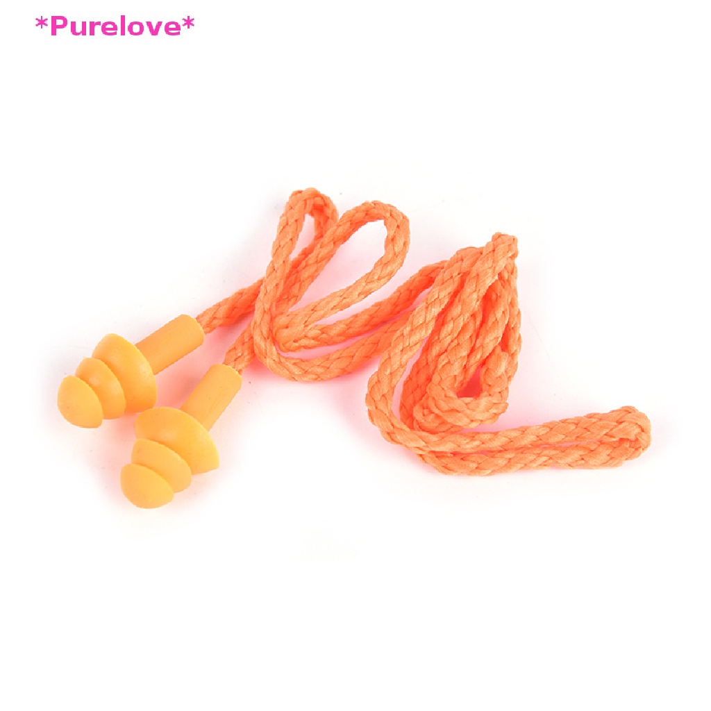 purelove-gt-1pc-soft-silicone-corded-ear-plugs-reusable-hearing-protection-earplugs-new