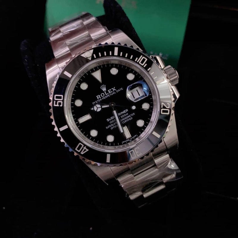 นาฬิกา-rolex-submarine-swiss-1-1-ew-v2-เน้นใส่สลับแท้ครับ-งานสวยมากๆครับ