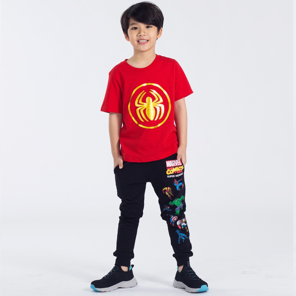 marvel-boy-hero-marvel-pants-กางเกงขายาวเด็กผู้ชายลายรวมฮีโร่มาร์เวล-สินค้าลิขสิทธ์แท้100-characters-studio