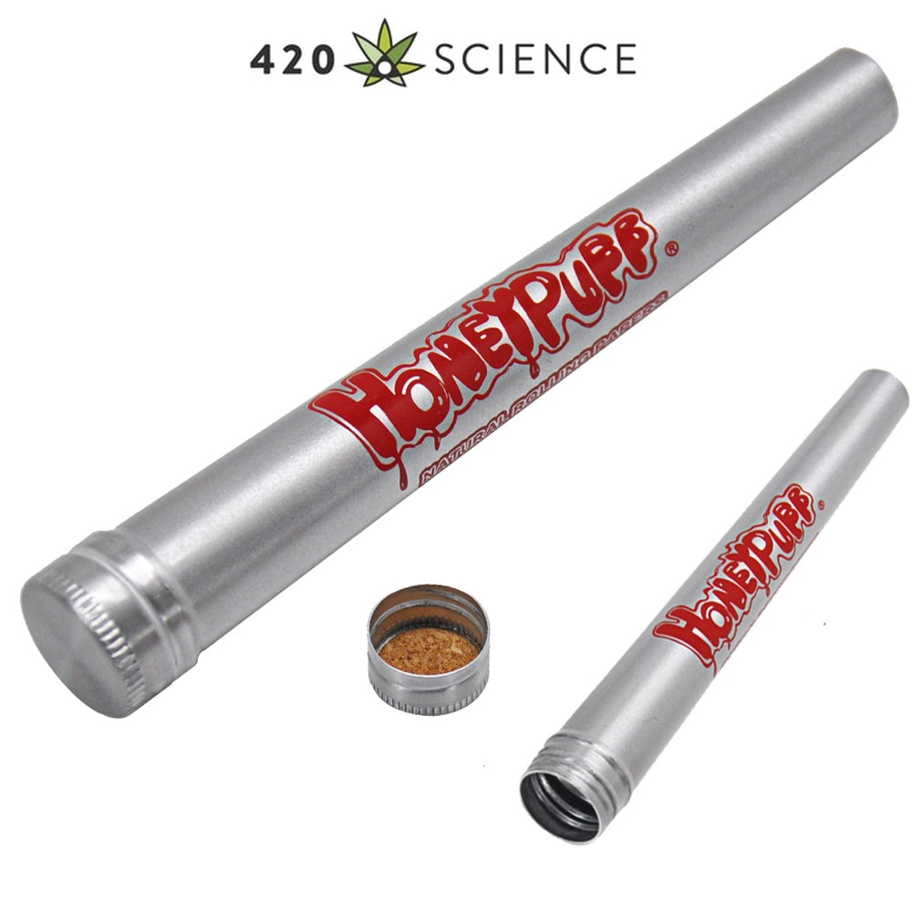 กระปุกอลูมิเนียม ทรงกรวย ขนาด 120 มม กล่องสูญญากาศเก็บสมุนไพร Joint