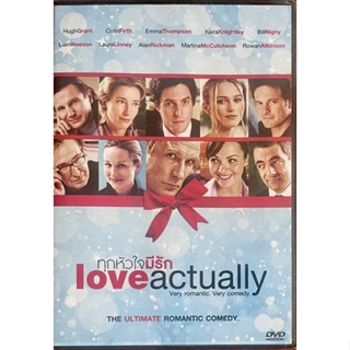 Love Actually (DVD)/ทุกหัวใจมีรัก (ดีวีดี)