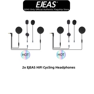 ชุดหูฟังหมวกกันน็อค พร้อมโฟมฟองน้ํา สําหรับ EJEAS Q7