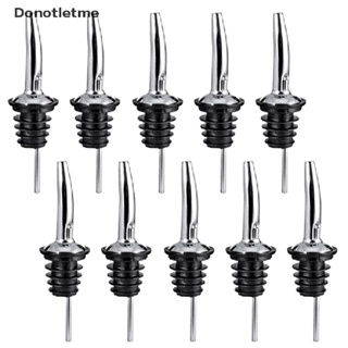 <Donotletme> 10 pcs Stainless Steel Liquor Spirit Wine Bottle Pour Flow Pourer Spout Stopper On Sale