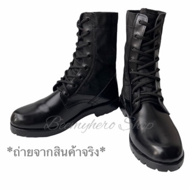 ภาพหน้าปกสินค้ารองเท้าทหาร จังเกิ้ล ทหาร รด. พื้นคอมแบท พื้นเย็บ งานไทย ราคาพิเศษ ห จากร้าน timetimeshop บน Shopee