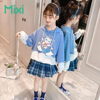 MIXI สาวชุดนักเรียนฤดูใบไม้ผลิและฤดูใบไม้ร่วงน่ารักการ์ตูนเสื้อกันหนาวสาวจีบเจ้าหญิงชุดส MIX046