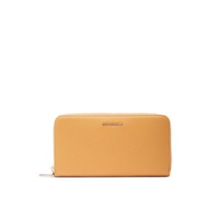 Coccinelle รุ่น Metallic Soft 110401 กระเป๋าสตางค์ผู้หญิง สี APRICOT ขนาด 19x10.5 cm