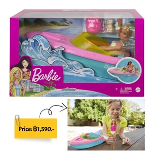 Barbie Estate Boat With Doll