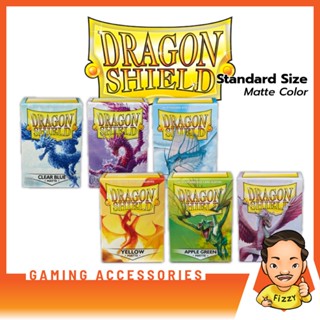 [FIZZY] Dragon Shield: Matte 100CT [ซองใส่การ์ด]