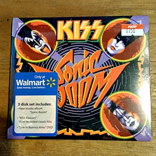 CD ซีดีสากล ซีล Kiss - Sonic Boom ( New 3 CD Disc Cd +Bonus+ DVD) 2009 USA.