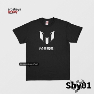 🔥พร้อมส่ง🔥 Shy เสื้อยืดผช T-shirt Tshirt เสื้อยืดผู้ชาย เสื้อยืด S-XXXL Lionel Messi เสื้อยืดลําลอง