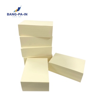 ฺBangpain กระดาษก้อนฉีก ก้อนละ 500 แผ่น ขนาด 4x6  นิ้ว ทากาวหัวด้านบน ฉีกง่าย