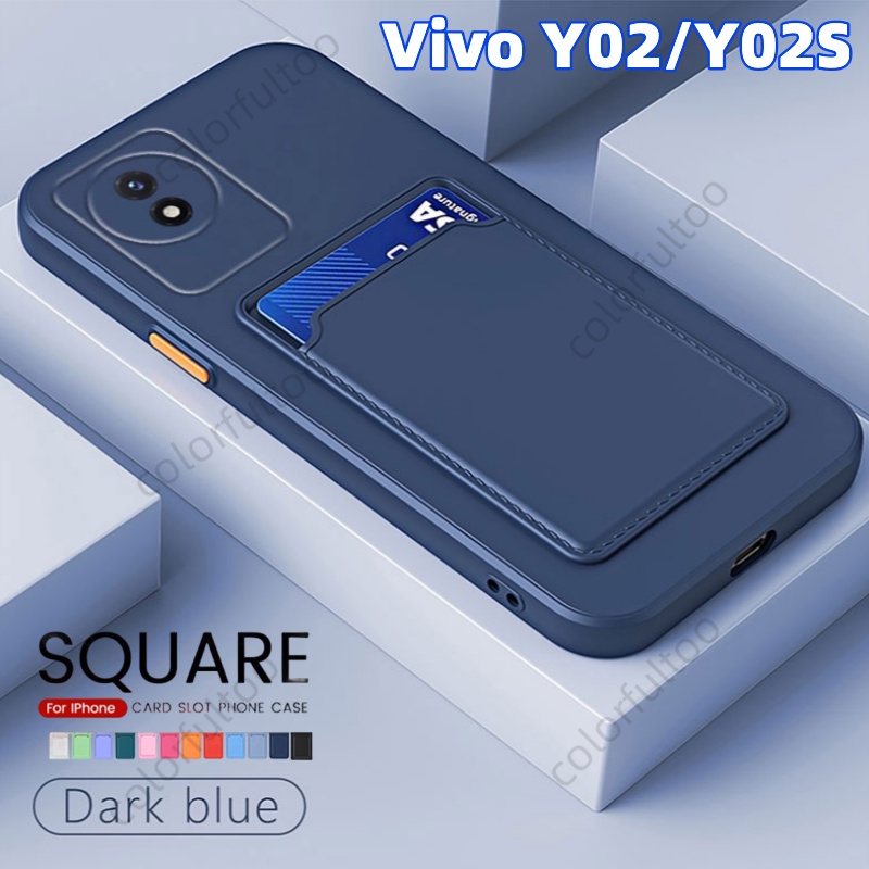 เคสโทรศัพท์มือถือ-ซิลิโคนนิ่ม-กันกระแทก-กันรอยกล้อง-พร้อมช่องใส่บัตร-สําหรับ-vivo-y02-y02s-y-02-y16-y22-y22s-y35-y33t-y33s-y32-vivoy02