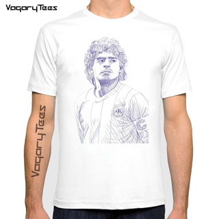 เสื้อยืดพิมพ์ลาย2020 Memorial ตำนานตลอดกาล10เสื้อแขนสั้น Diego Armando Maradona เสื้อยืดผู้ชาย O-Neck แฟชั่นเสื้อแขนสั้น